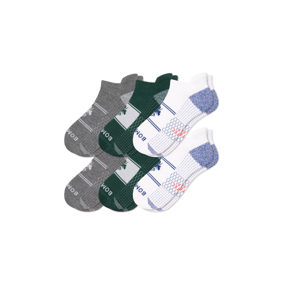 Men's Golf Ankle Sock 6-Pack