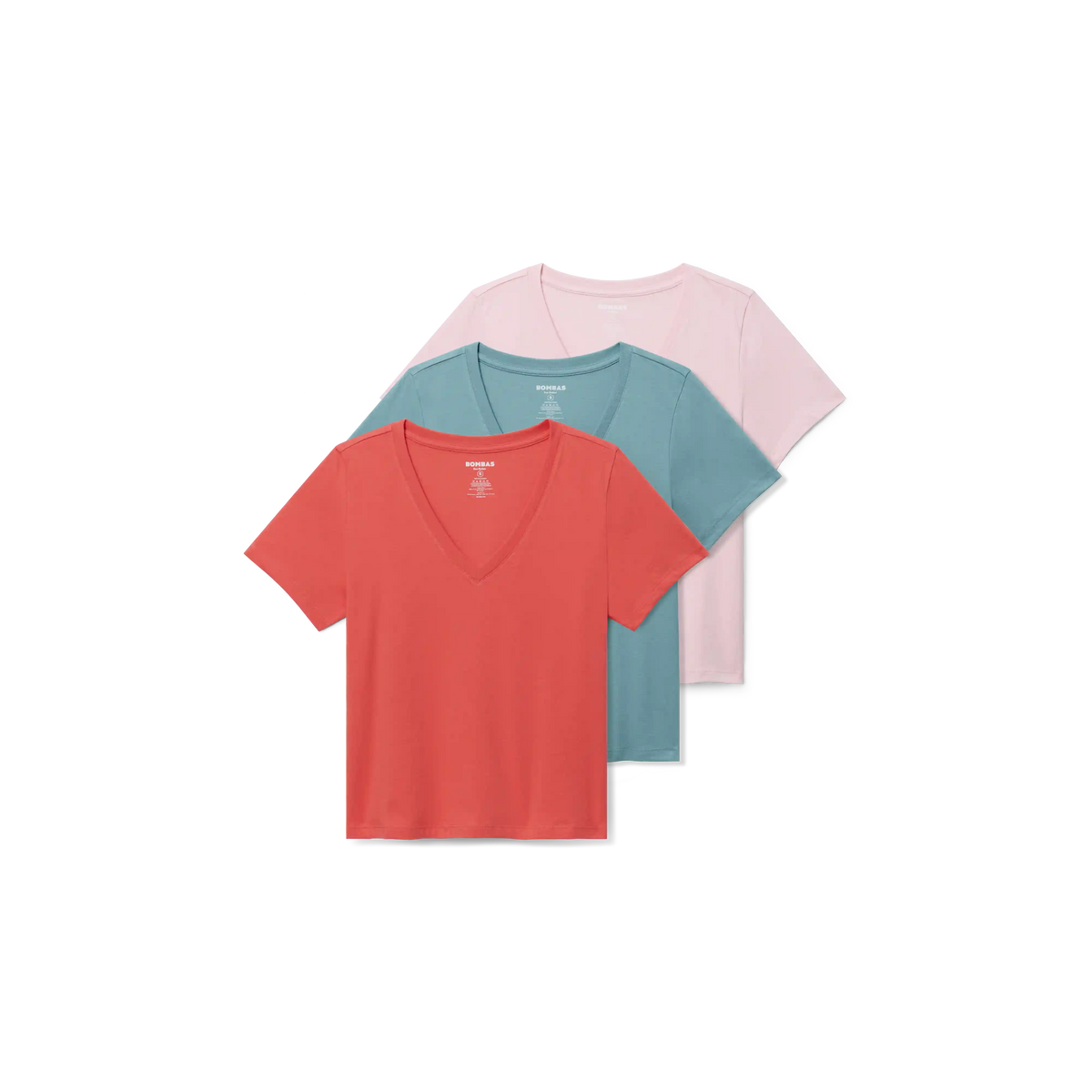 Women's Pima Cotton V-Neck T-Shirt 3-Pack