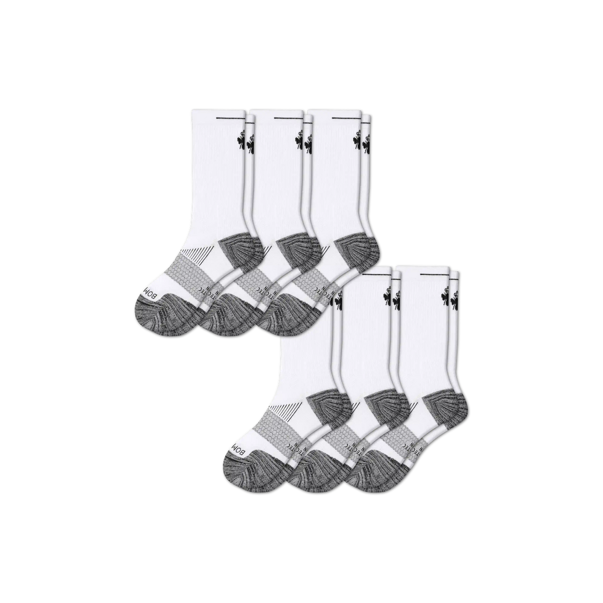 Men's Run Calf Sock 6-Pack