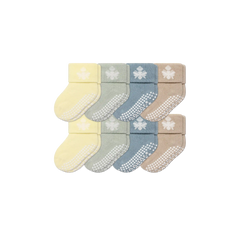 Baby Gripper Sock 8-Pack (6-12 Months)